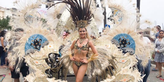 Bailarina del Carnaval de Sitges