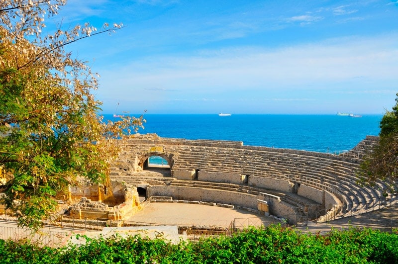 Roman amphitheatre in Tarragona