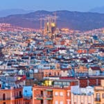 Vista de Barcelona desde Montjuic