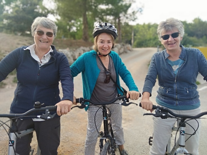 Cycling in the penedes region