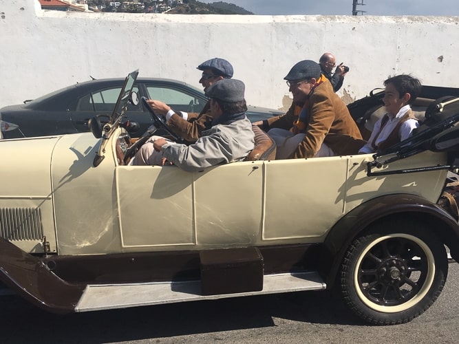 Barcelona to Sitges Car rally