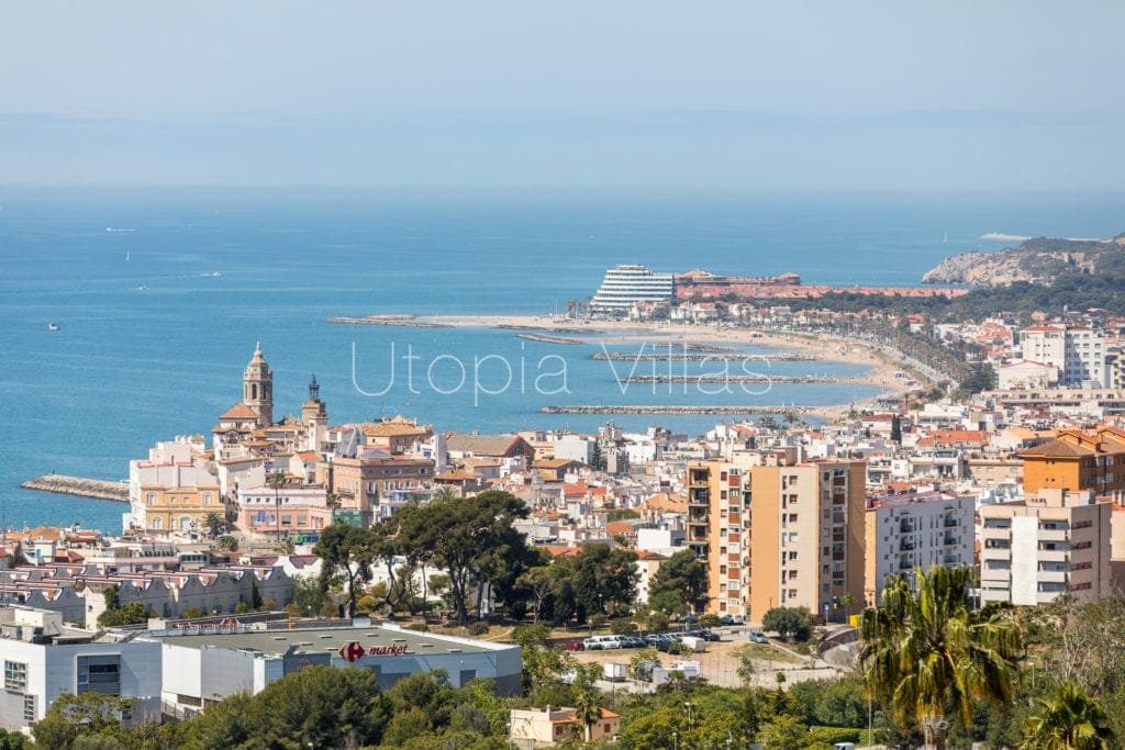 Villas con piscina privada Sitges Barcelona