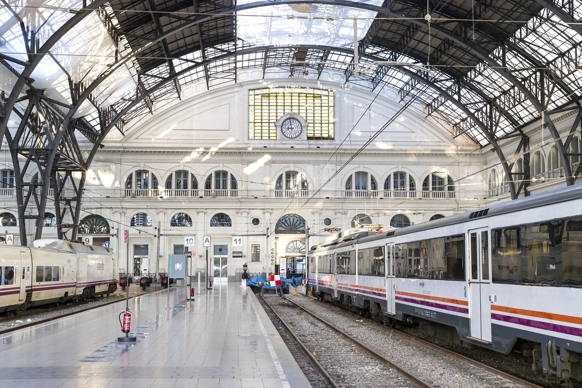 Estacio de Francia, a train station in Barcelona